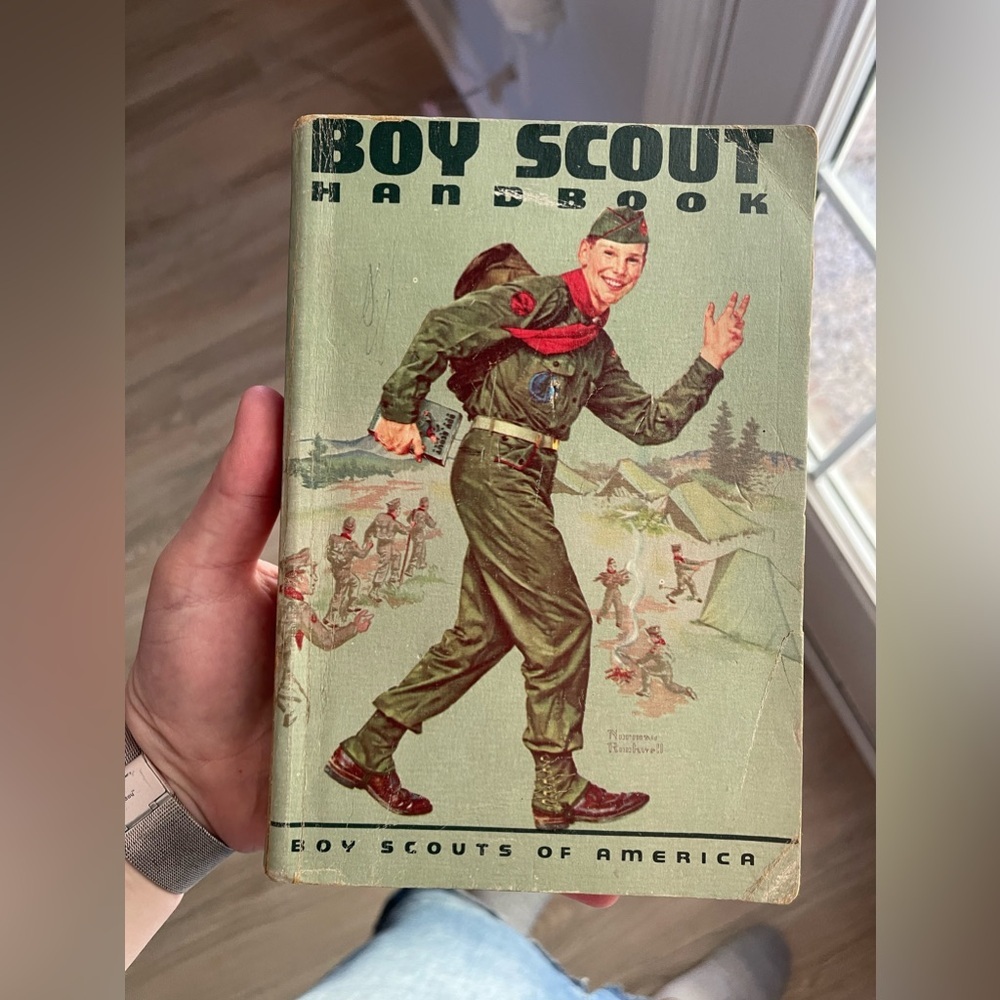 Boy Scout Hand Book Sixth Edition Second Printing August 1960